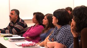 ESL classes are maxed out at Cuyamaca College. The majority of the students are Iraqi refugees.