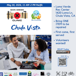 San Diego Fixit Clinic in Loma Verde Recreation Center