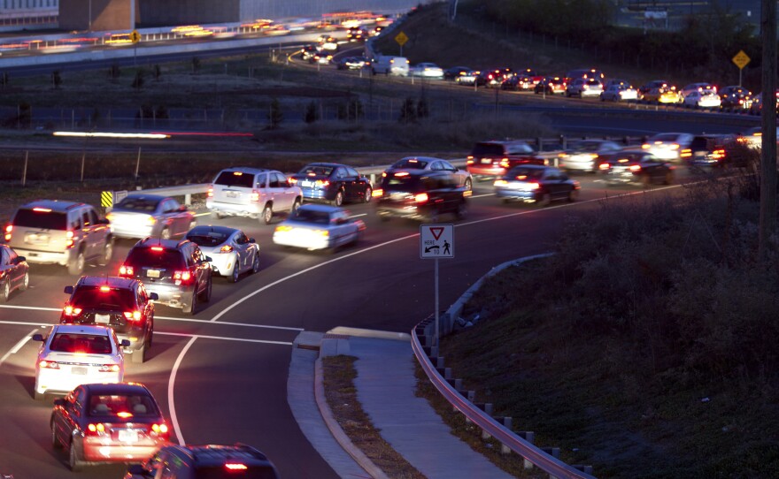 The morning after an incident shut down a major subway line in Washington, D.C., traffic snafus made lots of drivers late, including Justice Antonin Scalia.