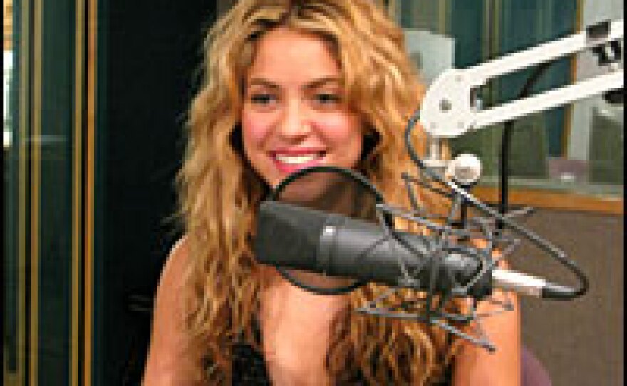 Shakira talks with Robert Siegel about how she wants to help 72 million children get access to education.