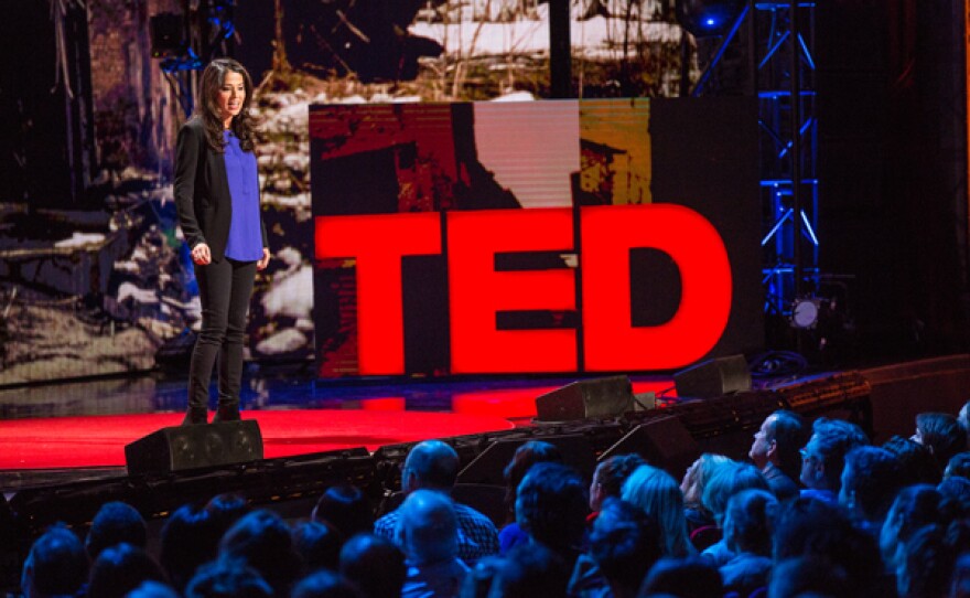 Jamila Raqib discussed the power of non-violent protest in TED TALKS “War & Peace.”