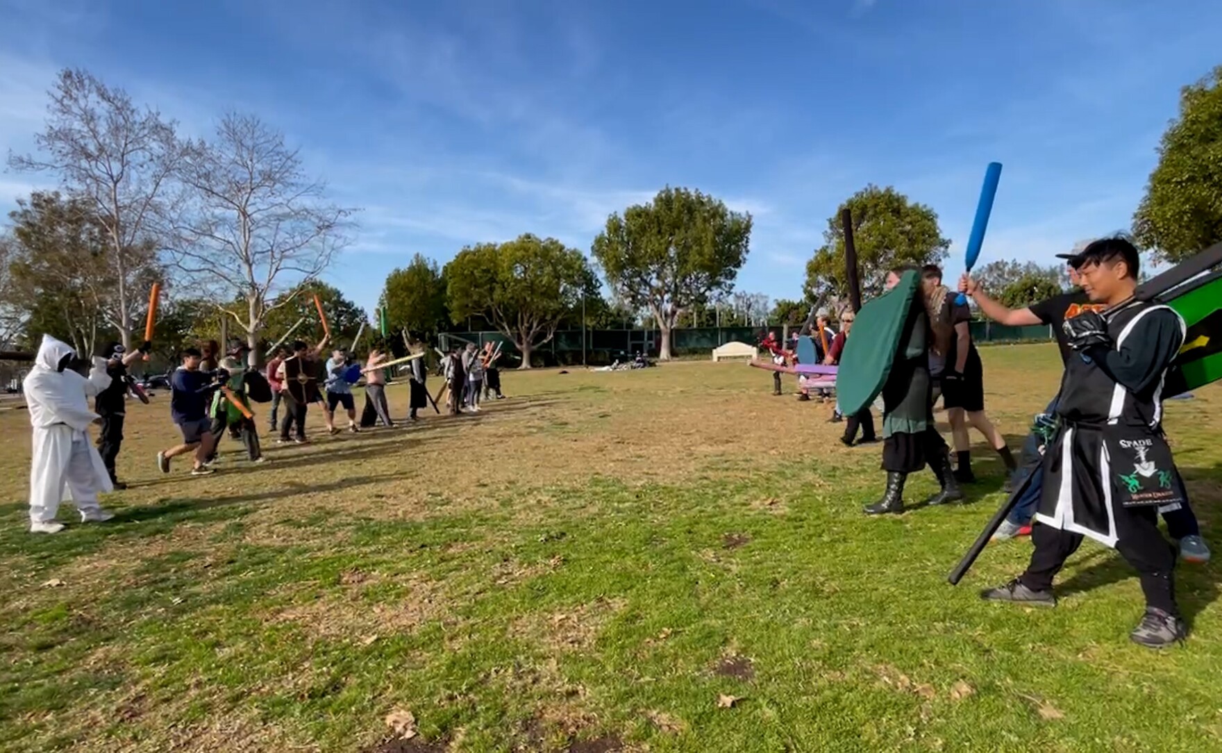 Carlsbad group invites community to join their foam sword battles
