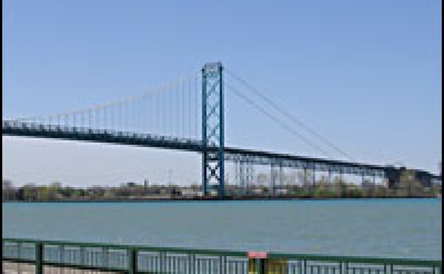The Ambassador Bridge is the key trade link between the United States and Canada. It is privately owned.