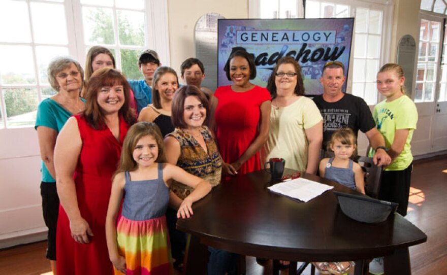 Lori Lynn Gremillion and family with Kenyatta Berry.