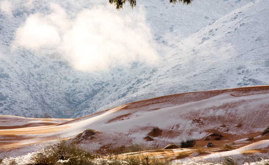 Ain Sefra is nestled in the heights of the Atlas Mountains in northwestern Algeria.