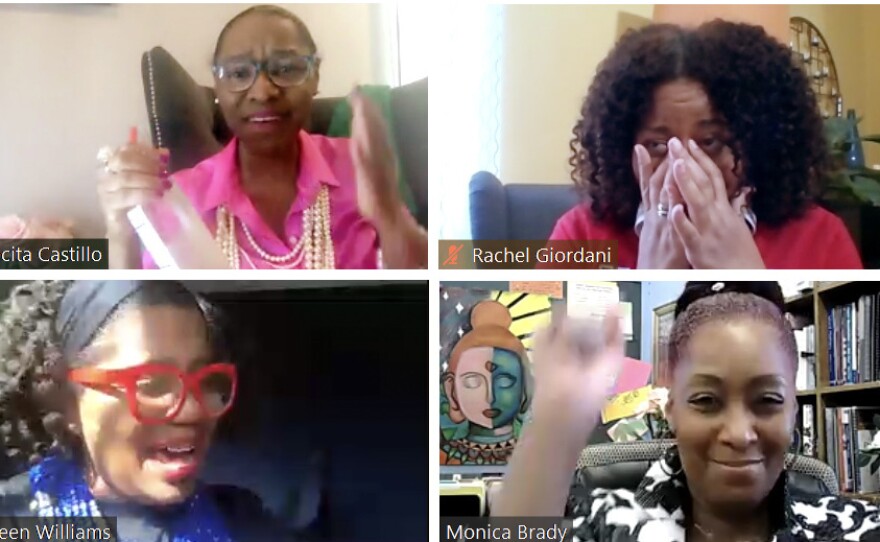 The women of the Brown Girls Book Club could not miss the opportunity to join together for this historic moment: the inauguration of Joe Biden and Kamala Harris.