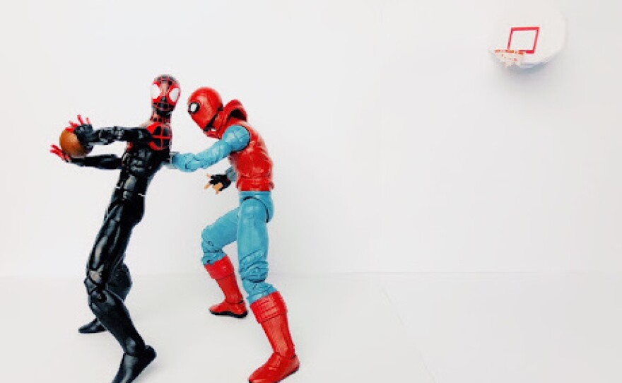 Miles Morales and Peter Parker