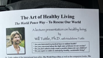 'The Art of Healthy Living, The World Peace Way To Rescue Our World'