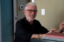 Nicolas Reveles at his home rehearsing "Aftermath" last May. He was diagnosed with pancreatic cancer last October. May 18, 2022