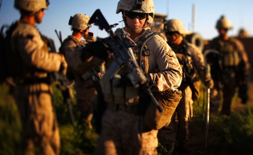 The size of the Marine Corps could be reduced with the withdrawal of troops in Afghanistan and Iraq, as the Pentagon focuses its resources on other types of threats, like cyberattacks.