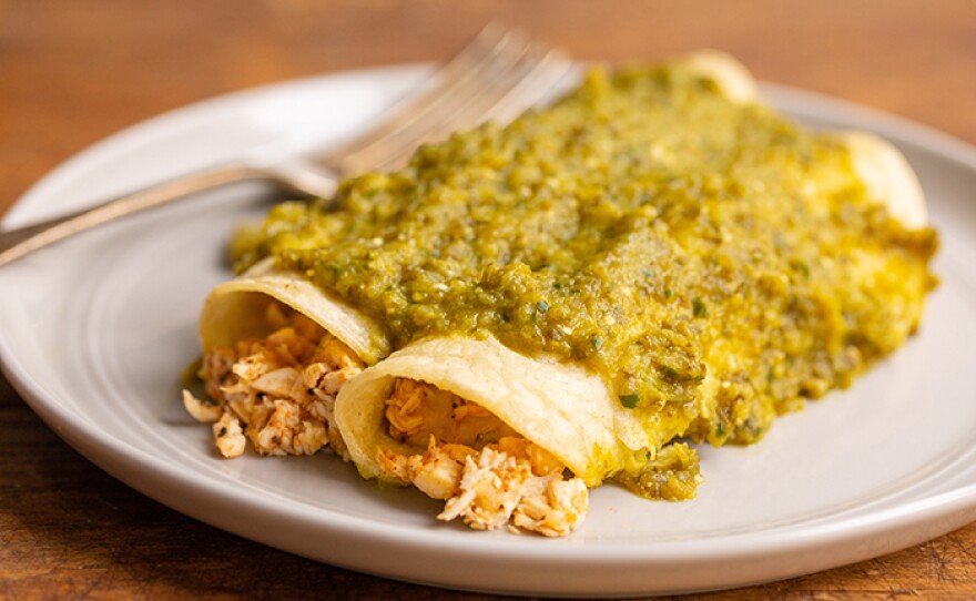 Enchiladas Verdes