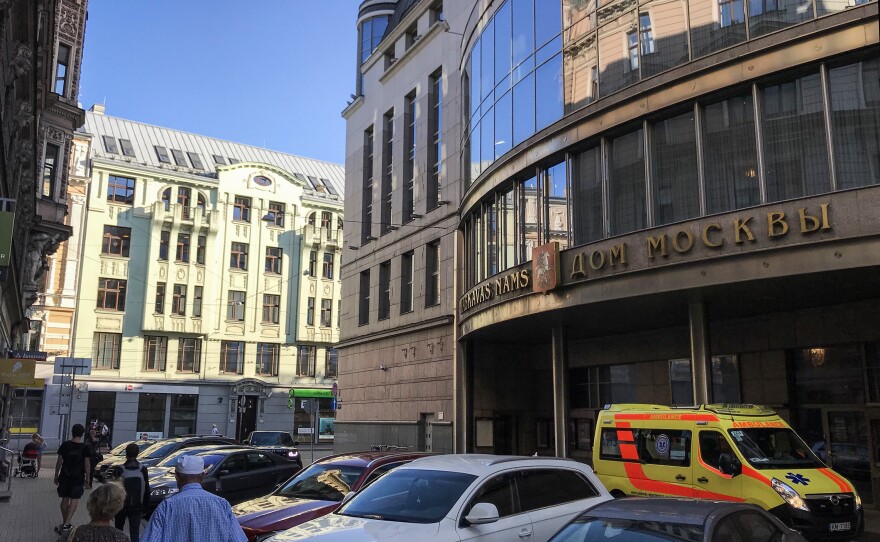 The Moscow House, a Russian cultural center that hosts concerts and other performances in downtown Riga, is one of the soft-power levers that the Kremlin employs in Latvia.