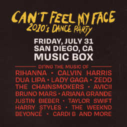 'Can't Feel My Face' 2010's Dance Party