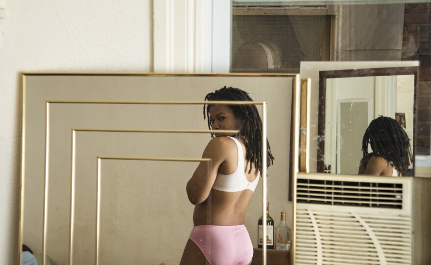"It's like every time I have switched one undergarment I have from a men's undergarment to a women's undergarment, I just feel more secure in myself and more comfortable with myself," Valerie says.