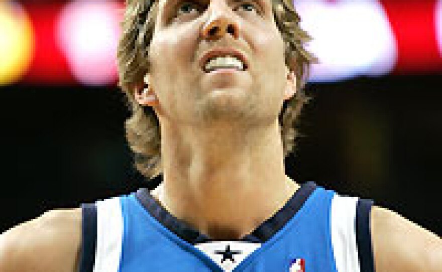 Dallas Mavericks forward Dirk Nowitzki