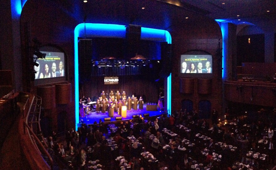 At the Trailblazers gala, a gospel choir sang what is commonly referred to as the Black National Anthem: "Lift Every Voice and Sing."