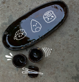 3-Week Ceramic Handbuilding | Build Your own Sushi Set