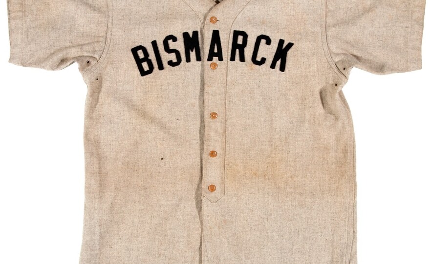 A jersey is one of the few surviving pieces of memorabilia from Neil Churchill's semipro dream team.