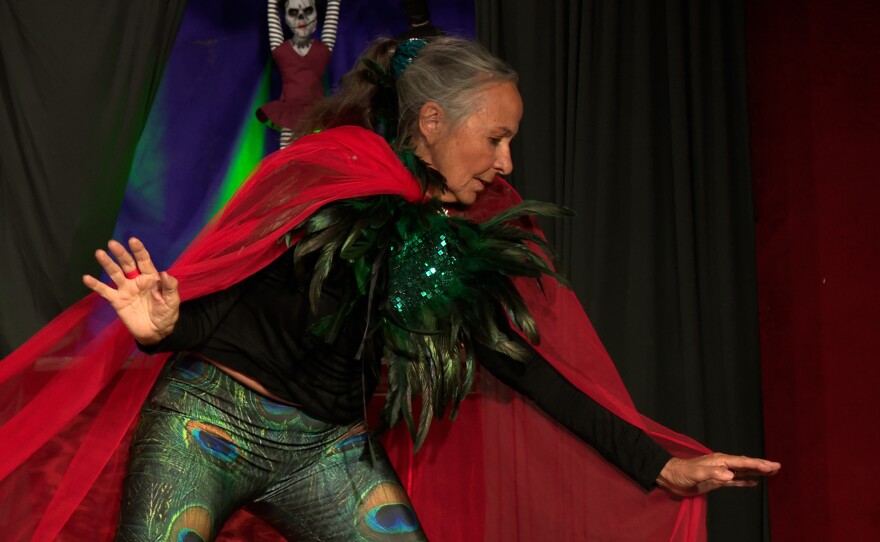 Kate Brill is one of the older dancers performing in "Simmer." April 29, 2026
