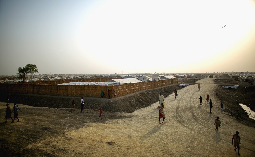 The U.N. Protection of Civilians site near Bentiu is home to more than 120,000. It's the country's biggest camp for the displaced.
