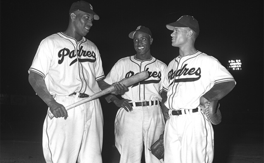 Luke Easter, Artie Wilson, and Johnny Ritchey integrated the minor-league San Diego Padres, 1948.