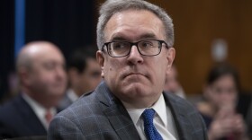 Andrew Wheeler, acting administrator of the Environmental Protection Agency, appears before the Senate Environment and Public Works Committee, on Capitol Hill in Washington, Wednesday, Aug. 1, 2018.