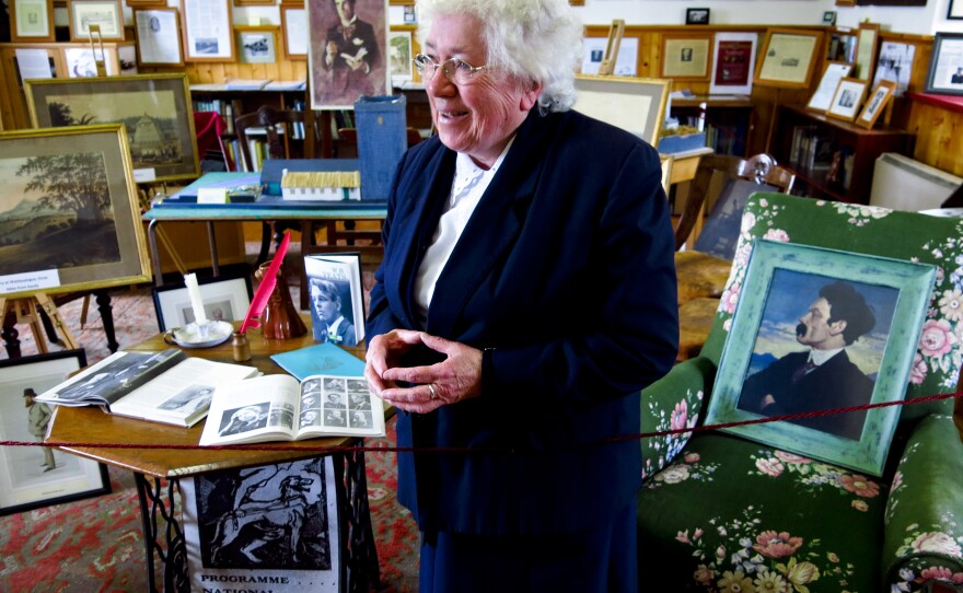 Sister Mary de Lourdes Fahy transformed a one-room schoolhouse into the the Kiltartan Gregory Museum dedicated Yeats.