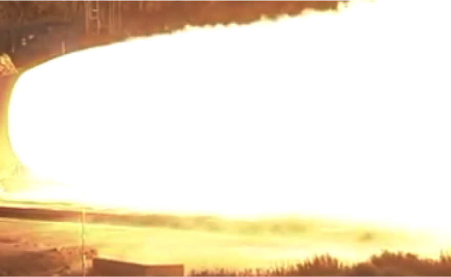 NASA's Space Launch System (SLS) recently completed full-scale test of its booster Image of Space Launch System Qualification Motor 2 test or, QM-2, without using HiDyRS-X camera.