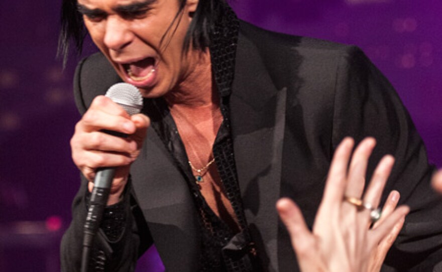 Nick Cave & The Bad Seeds' set ranges across their 30-year career, from their first album to their latest, "Push the Sky Away."