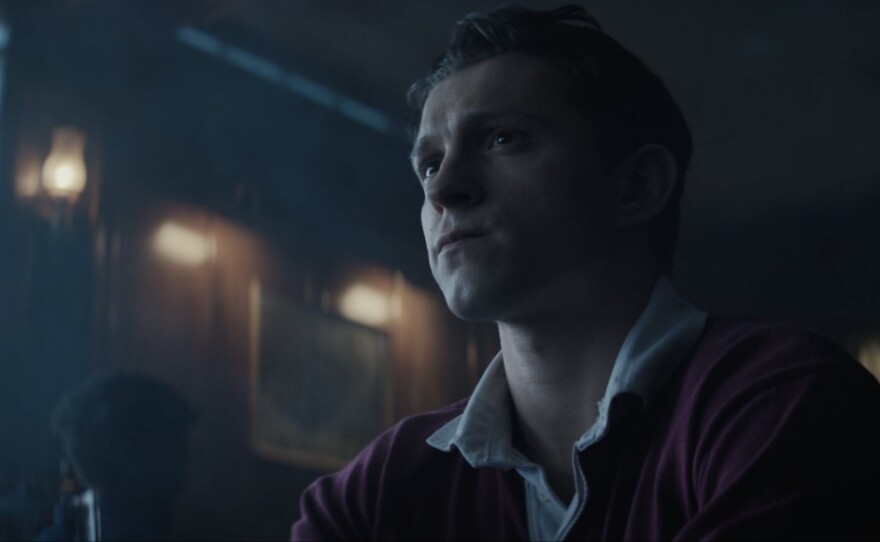 Tom Holland stars in "Last Call," one of the short films showcased at the 2025 Oceanside International Film Festival. (2022)