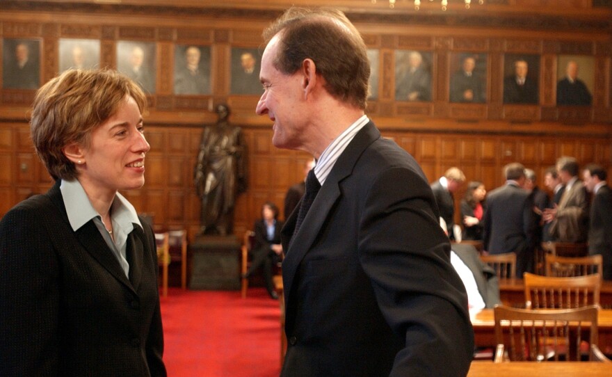 Caitlin J. Halligan, shown in 2005, waited more than 700 days in the last Congress for a vote on the Senate floor before she was filibustered, the White House says. She was nominated again last month.
