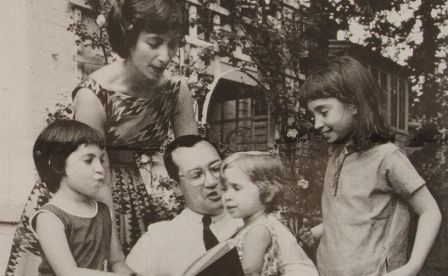 FCC chairman Newton Minow and family.