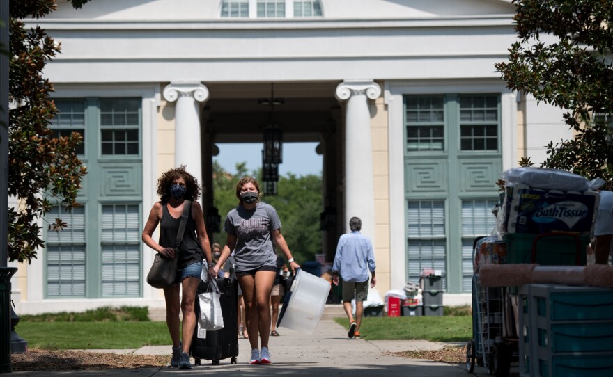 As some campuses welcome students back, administrators are weighing their options to keep the community safe. Some are betting on frequent, regular testing.