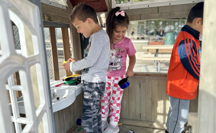 Children play at Field Elementary, San Diego, Calif., Jan.19, 2024