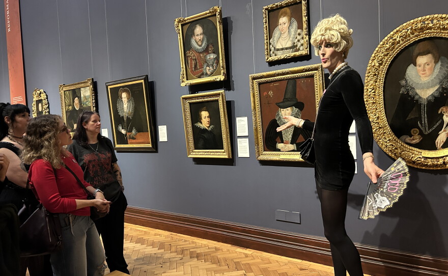 Max Norman aka Coco the Time-Traveling Tart takes audiences on a semi-factual, 100% delightful tour of the National Gallery Galleries of Scotland.