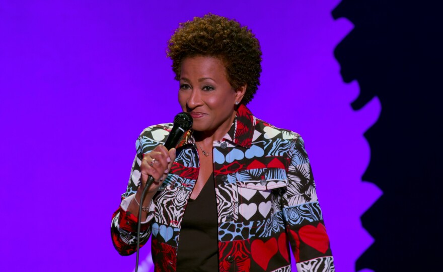 Wanda Sykes performs at the Miller Theater in Philadelphia during her Netflix special<em> I'm an Entertainer.</em>
