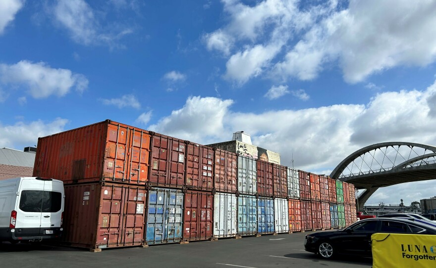 For nearly 40 years, the Luna Luna attractions were packed away in shipping containers.