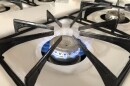 A gas stove is seen in San Diego, Calif. Oct. 20, 2022.