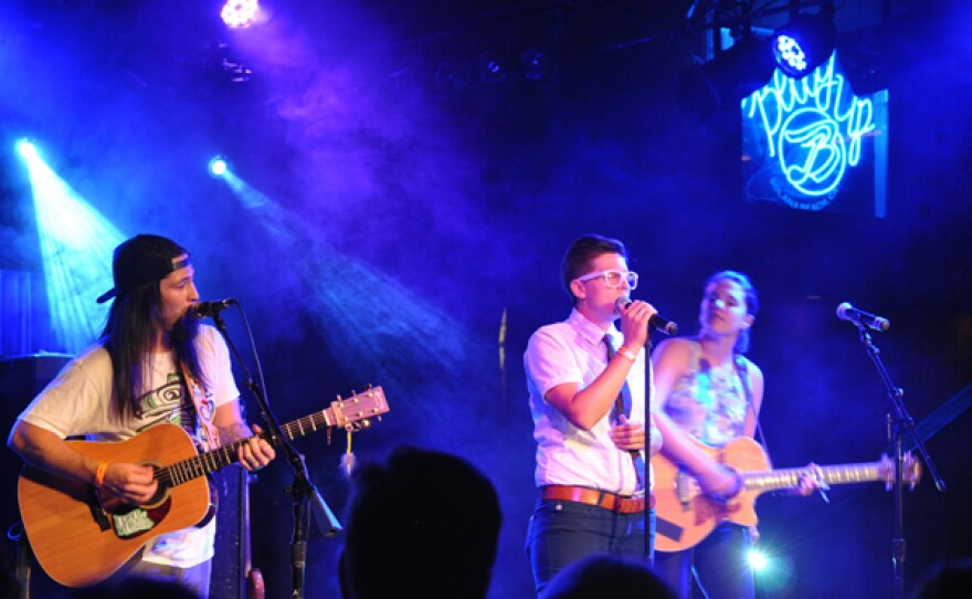 The Paul Cannon Band performs live at the Belly Up Tavern.