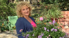 Nan Sterman, host, co-producer, and co-writer of A GROWING PASSION, a television series that celebrates all the ways that San Diego “grows,” from farms and nurseries to backyards and schoolyards, to native habitats and more.