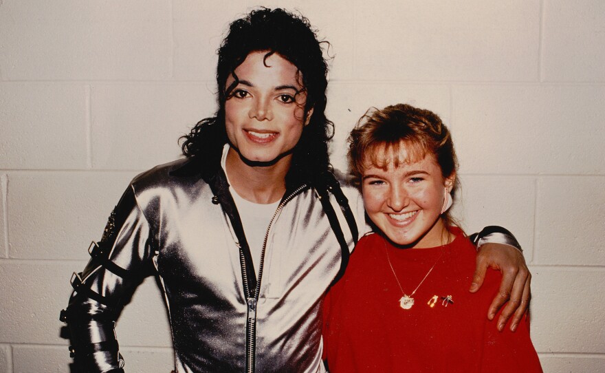 While recovering from treatment for aplastic anemia, Tiffany Rowe had her wish granted. She danced on stage with Michael Jackson during his Bad concert tour.