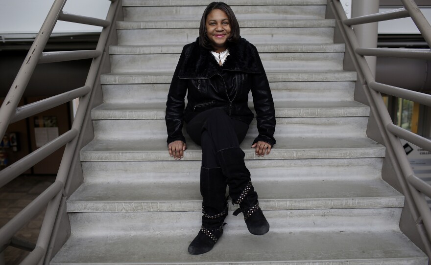 Uqdah is studying social work at Oakland Community College in Royal Oak, Mich.