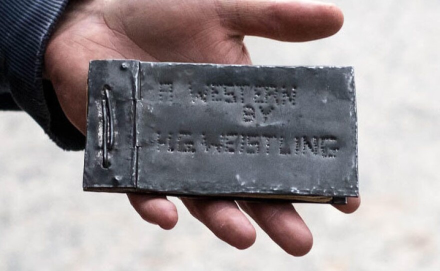 Howard Weistling created his comic book A Western out of cigarette wrappers and flattened soup cans while he was a prisoner of war in Germany during World War II.