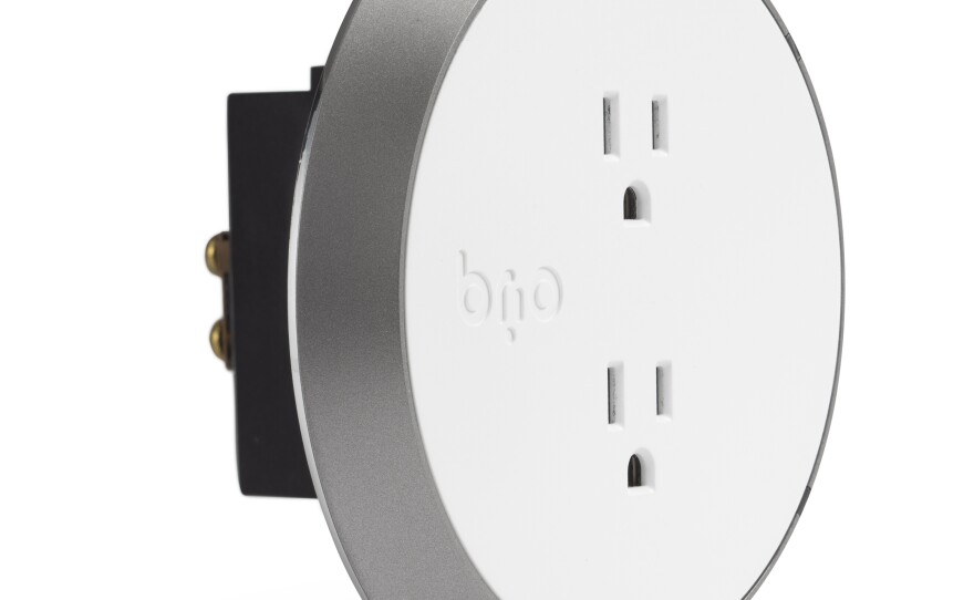 The Brio Smart system combines a smartphone app with the Brio Safe and Smart outlets to protect from electrical shock and sense floods, fires and carbon monoxide leaks in the home.
