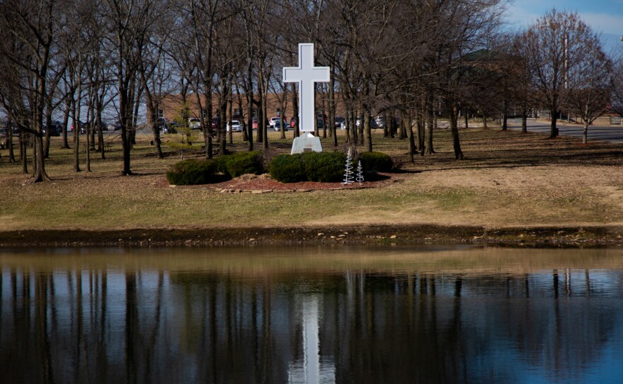 Visitors to Mercy's Fort Scott hospital would pass a tall white cross as they drove down a winding driveway before arriving at the front door. Sisters of Mercy nuns founded the hospital in 1886, and the newest building, constructed in 2002, honors that Roman Catholic faith.