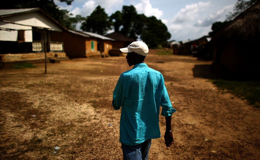 Foday Kamara is the chief of Royail, a tiny village now battling Ebola.