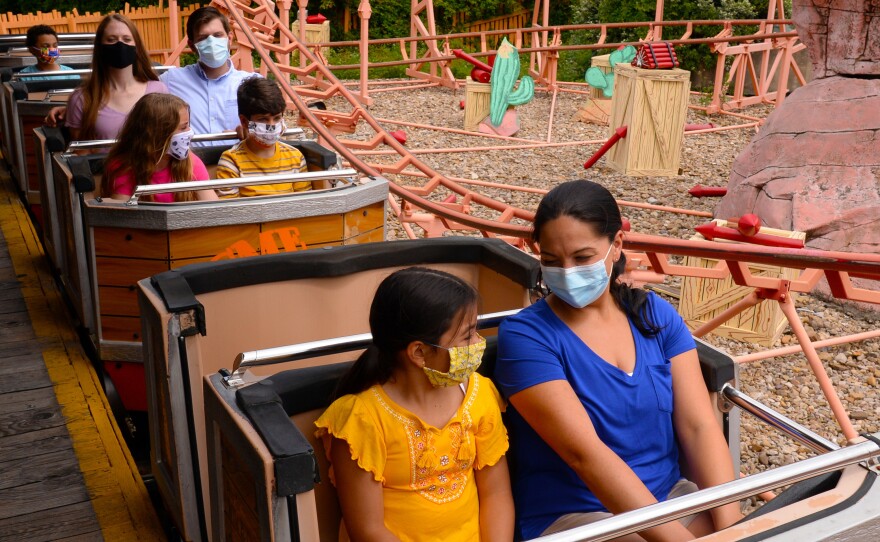 Six Flags is preparing to reopen its Frontier City theme park in Oklahoma City on June 5, requiring visitors and staff to wear face masks.