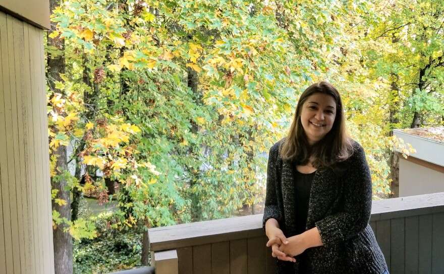 Sara Murawski, pictured on the patio of her new condo in Portland, Ore., has been dreaming of homeownership for two decades. This year, she became a first-time homebuyer — seeing first hand how Portland's red-hot housing market is starting to cool and become a little friendlier to buyers.