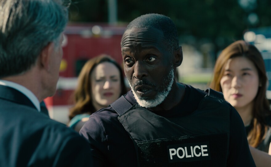 The late Michael K. Williams makes his final screen appearance as a police negotiator in "Breaking."