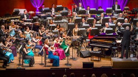 New Year's Eve performance featuring New York Philharmonic at Lincoln Center, New York.